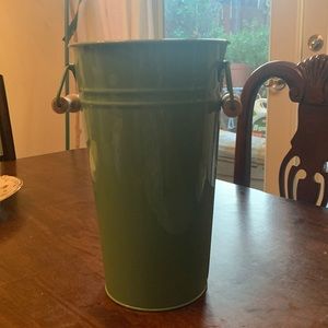 Large galvanized can